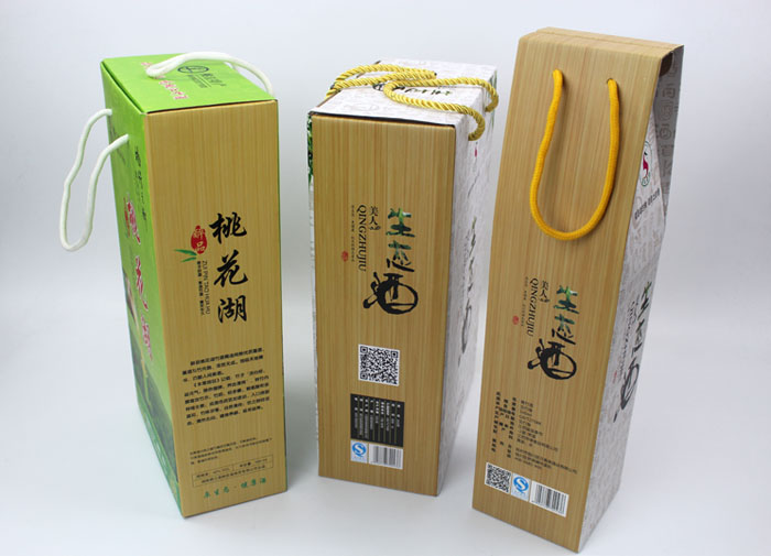 個性禮盒包裝讓“竹筒酒”身價倍增，長沙包裝印刷廠再為桃江特產(chǎn)定制包裝