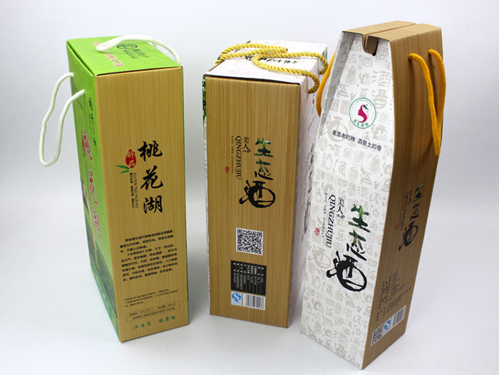 個性禮盒包裝讓“竹筒酒”身價倍增，長沙包裝印刷廠再為桃江特產(chǎn)定制包裝